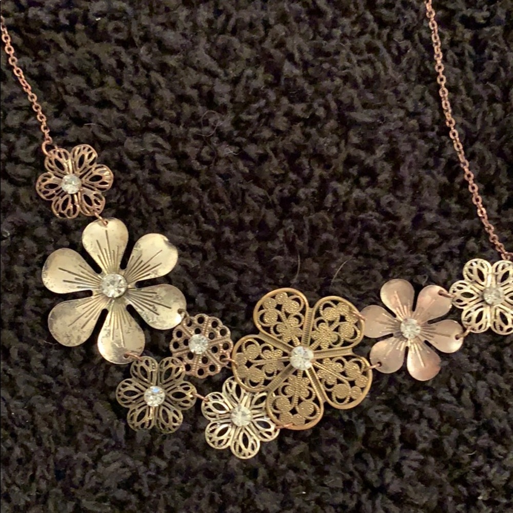 SOLD!!Antique Filigree Necklace